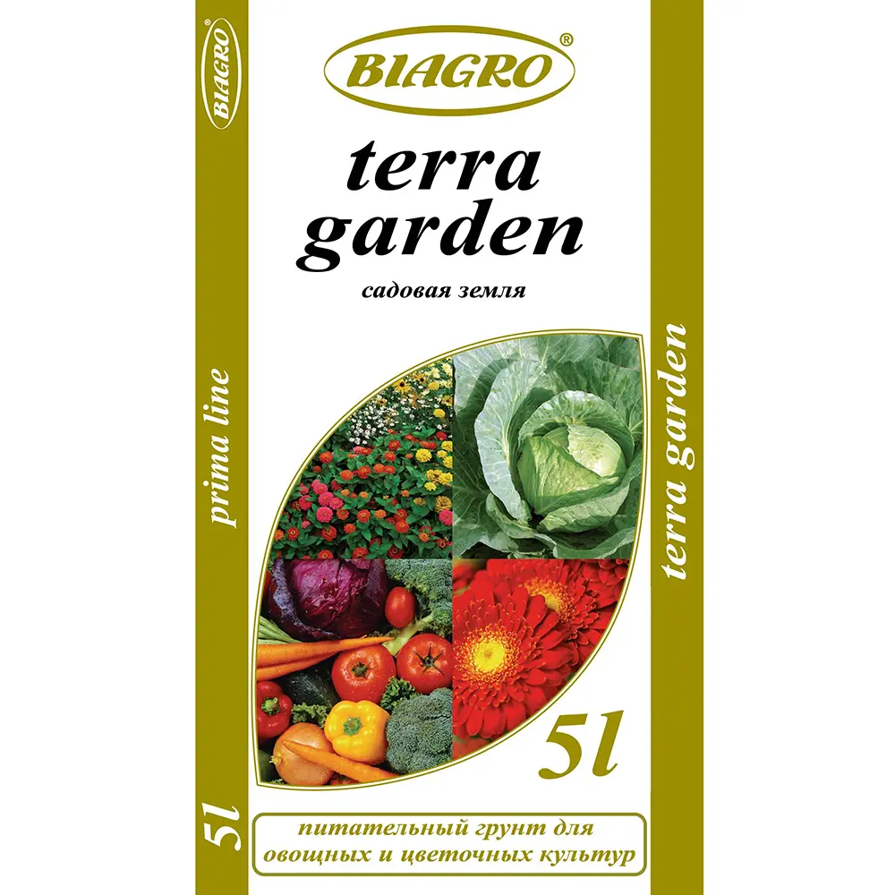 садовая земля 5л Terra garden — изображение 1